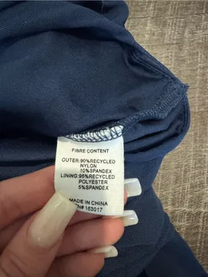 Princess Polly Moreno Off The Shoulder Navy Top thumbnail 3