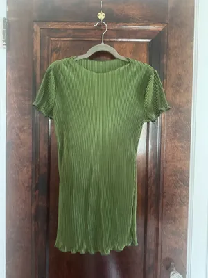 Green T-Shirt Dress thumbnail 2