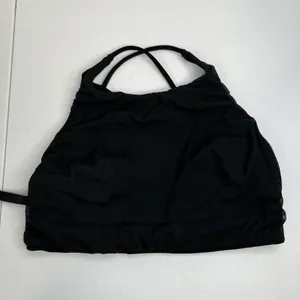 Victoria's Secret L Large Bralette Wireless Lightly Lined Bra Black Strappy Back thumbnail 5