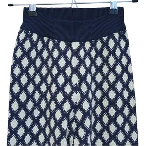 Free People Snow Bunny Knit SET Cardigan & Leggings XS Blue Lounge Nordic Indie thumbnail 15