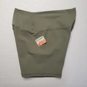 Free People Movement Never Better Biker Shorts in Sage Stone size L NWT thumbnail 7