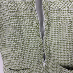 Pemhea Collection Tweed Dress Green Short Sleeve Shift Career Work Size Large thumbnail 7