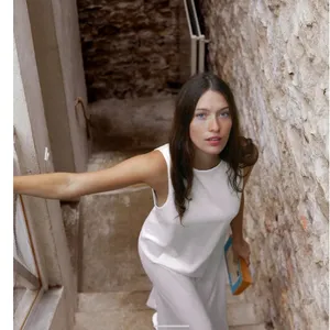 Sold Out Vira L Zara Asymmetrical Satin Effect Midi Dress Nwt S thumbnail 9