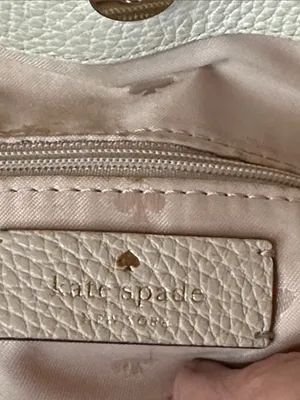Kate Spade Leila. Leather triple compartment. thumbnail 4