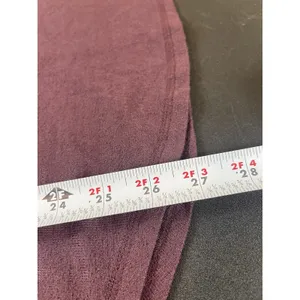 Abercrombie Fitch Soft A&F Cozy Plum V Neck Long Sleeve Tee Relaxed Top M thumbnail 9