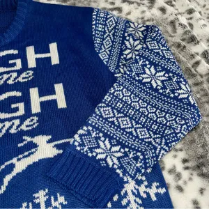 Unbranded ugly sweater Blue Size XL thumbnail 3