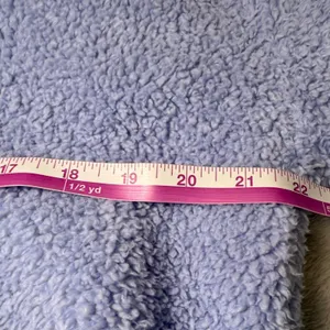 Disney Stitch Womens Size Medium Sweatshirt Faux Fur Fleece Sleepwear Top Lounge thumbnail 9