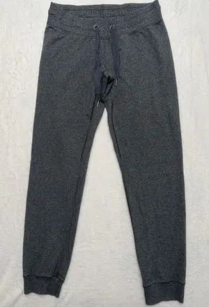 Lululemon Women's Warmth Jogger Pants Drawstring Gray Size 8 thumbnail 1