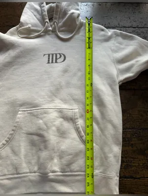 Taylor Swift TTPD The Manuscript Edition Cream Hoodie - Size M thumbnail 11