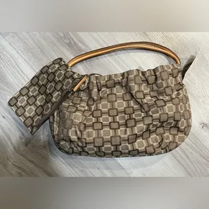 Nine West Tan‎ Geometric Shoulder Bag thumbnail 6