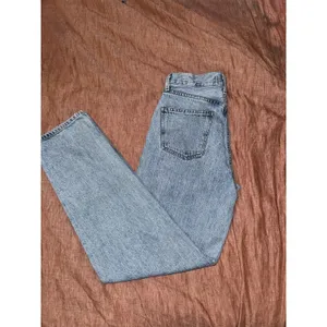 AGOLDE High Rise Straight Leg Jeans Size 24 thumbnail 2