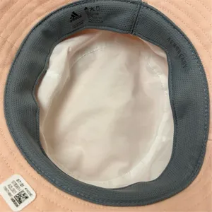 Adidas Women's Pink Bucket Hat One Size Summer Casual Logo Accents‎ thumbnail 7