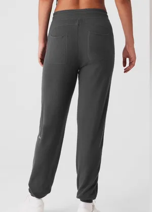 Alo Yoga Soho Sweatpant Anthracite Grey thumbnail 1