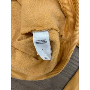 Lucky Brand Oversized Mustard Yellow Crewneck Women's Sweatshirt Size Medium thumbnail 6