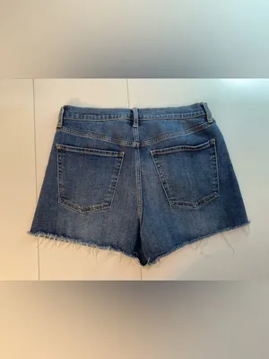 Old Navy Light Blue High-Rise Sky-Hi A-Line Jeans thumbnail 3