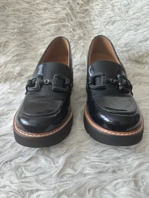 Naturalizer Blue Patent Women’s Corinne Platform Loafers Size 7.5 M thumbnail 6