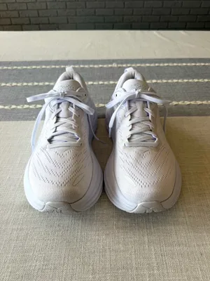 Hoka Bondi 8 Triple White Running Shoes Women’s Size 8 thumbnail 3