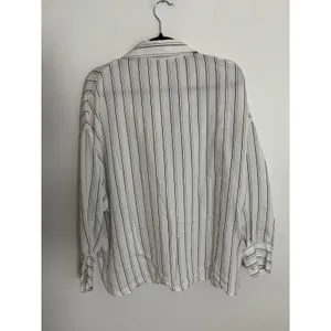 Anthropologie Women's striped Oversized NWT Blouse size S thumbnail 5