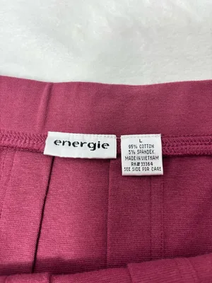 Energie Pink Drawstring‎ Skater Skirt thumbnail 4