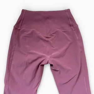 Alo Yoga Pink High-Waist Alosoft Lounge Legging Yoga Pants Workout Women's Small thumbnail 6