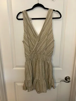 American Eagle Outfitters Romper Striped thumbnail 2