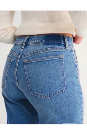 Abercrombie 90s High-Rise Straight Jeans thumbnail 5