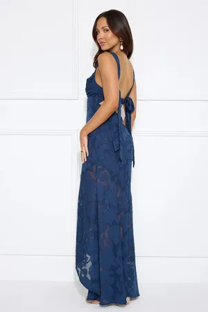 Hello Molly Maxi Dress Navy thumbnail 3