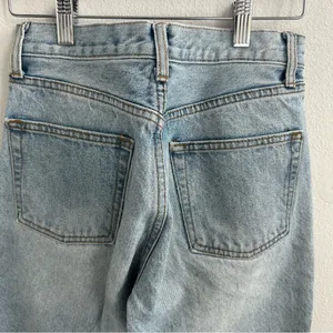 J. Galt Brandy Melville Straight Leg Jeans Light Wash thumbnail 6