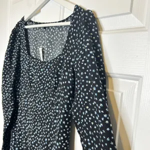 Madewell‎ NWT Mini Dress Square Neck Ditsy Floral Print Size 2 thumbnail 3