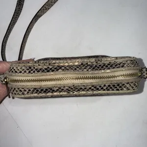 Michael Kors Snakeskin Handbag/Cross body Purse‎ Good Condition. thumbnail 13