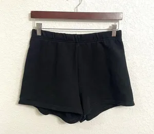 TNA Womems Shorts Black Cozy Fleece Perfect Hi-Rise Sweat Short Size Medium thumbnail 2