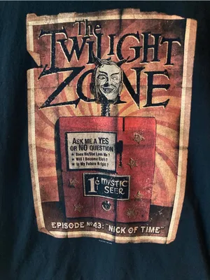 The Twilight Zone "Nick of Time" Mystic Seer Graphic Tee | Small | 2017 CBS thumbnail 7