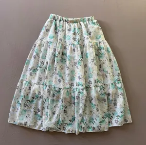 Floral Tiered Midi Skirt Multiple Size XS thumbnail 2