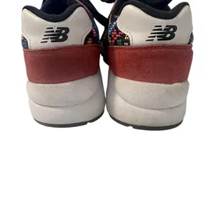 New Balance 580 Elite Women's Size 7 Considered Chaos Aztec‎ Red School Preppy thumbnail 3