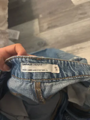 denim baggy garage jeans thumbnail 3