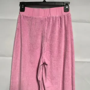 I.AM.GAIA Terry Pants Womens XS 100% Cotton High Waist Wide Leg Gilry Romantic thumbnail 9