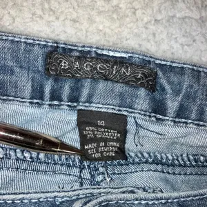 Vtg‎ Embellished Straight Leg Jeans Women 14 35x31 Stretch Y2K Western Outdoor thumbnail 14