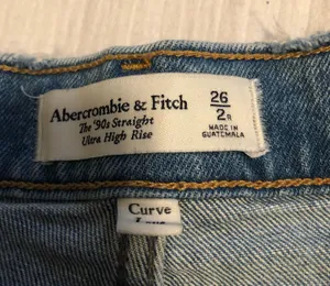 Abercrombie & Fitch A&F Wide Leg Flare Jeans thumbnail 9