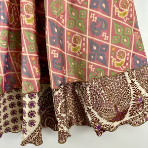 Reversible Maxi Wrap Skirt BIN65 thumbnail 3