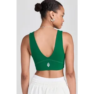 Free People Movement Never Better Deep V Crop Top thumbnail 2