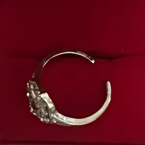 &merci Virgin Mary Design Stainless Steel Silver Open Ring Size 8 thumbnail 4