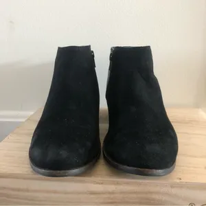 Dune‎ London Penelope Black Leather Ankle Bootie 39/8 thumbnail 4