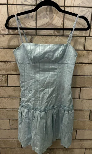 Blue Drop waist dress thumbnail 1