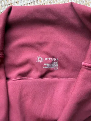 OFFLINE by Aerie real me xtra foldover 3” bike shorts thumbnail 3