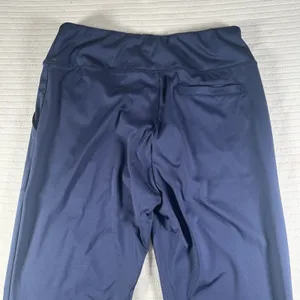 Women’s XL Navy Blue Athletic Leggings Stretch Pull On Activewear Pants thumbnail 10