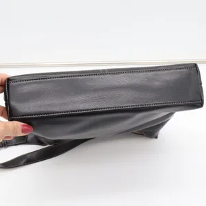 Mondani Shoulder Bag Women's Large Hobo Black Faux Leather Contrast Stitch thumbnail 8