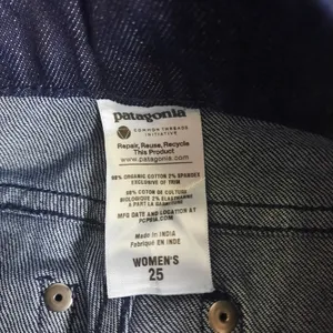 Patagonia Womens Bootcut Jeans Size 25 Dark Wash Blue Western Coastal Cowgirl thumbnail 8