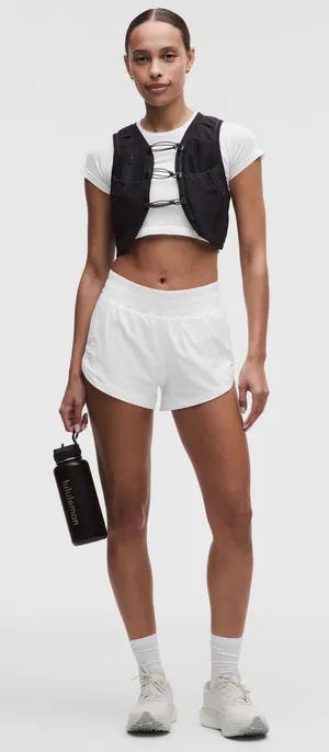 Lululemon white track that HR shorts  thumbnail 1