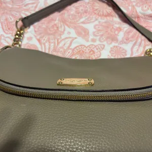 Michael Kors Taupe Shoulder Bag with Gold Chain thumbnail 11