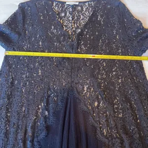 JODIFL Long Bell Sleeve Black Lace Tunic thumbnail 8